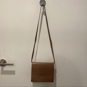 & other stories taupe crossbody shoulder bag